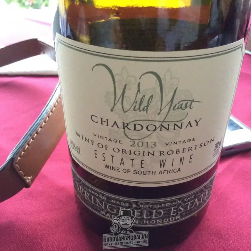 Vang Nam Phi Springfield Wild Yeast Chardonnay