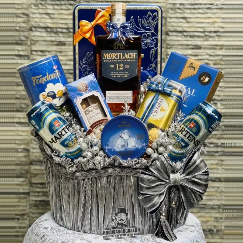 Mua Giỏ Quà Tết Rượu Mortlach 12 ở đâu giá rẻ nhất