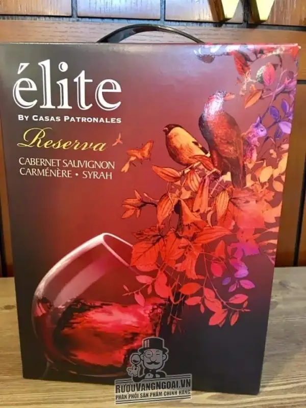 Rượu Vang Bịch ELITE RESERVA 3L