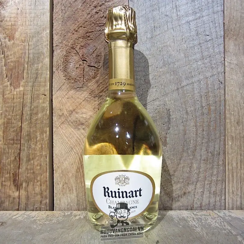 Mua ruou champagne ruinart blanc de blanc giá rẻ tại Hà Nội