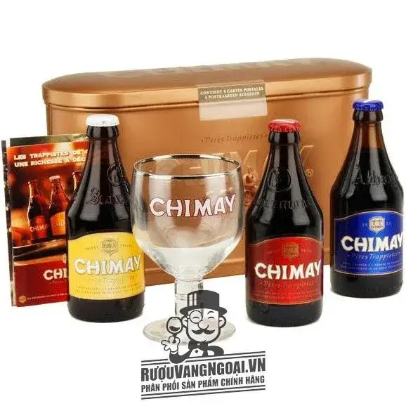 Bộ quà tặng (03 chai chimay 330ml + 01 ly cao cấp)