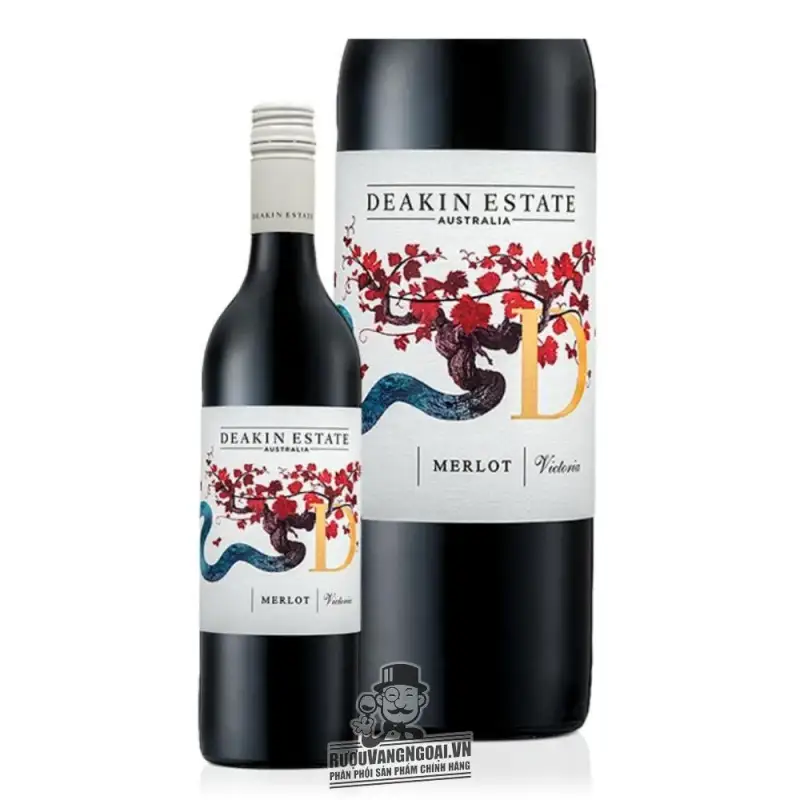 Mua ruou vang deakin estate merlot giá rẻ tại Hà Nội