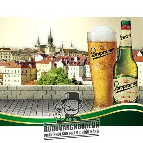 Bia Staropramen - chai 330ml
