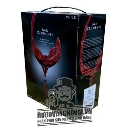 Vang bịch Chile SAN CLEMENTE 5 LÍT