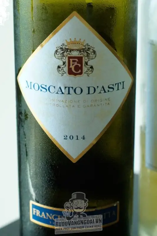 Vang ngọt Ý MOSCATO D‘asti Francesco Capetta