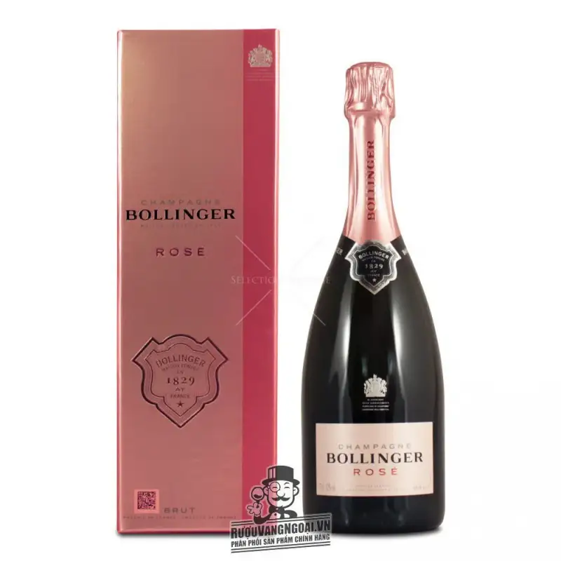 Mua ruou champagne bollinger rose giá rẻ tại Sài Gòn