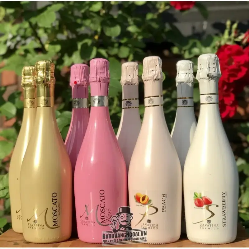 Mua vang no ngot m moscato rose cavatina dep re nhat giá rẻ tại Hà Nội