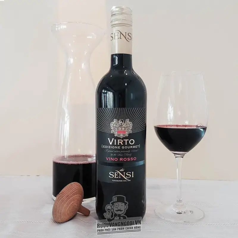 Vang Ý Virto Vino Rosso Dei Sensi