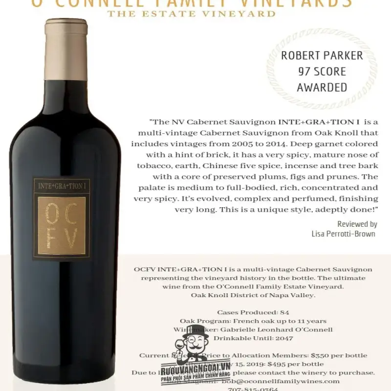 Mua ruou vang transcendent napa valley giá rẻ tại Hà Nội