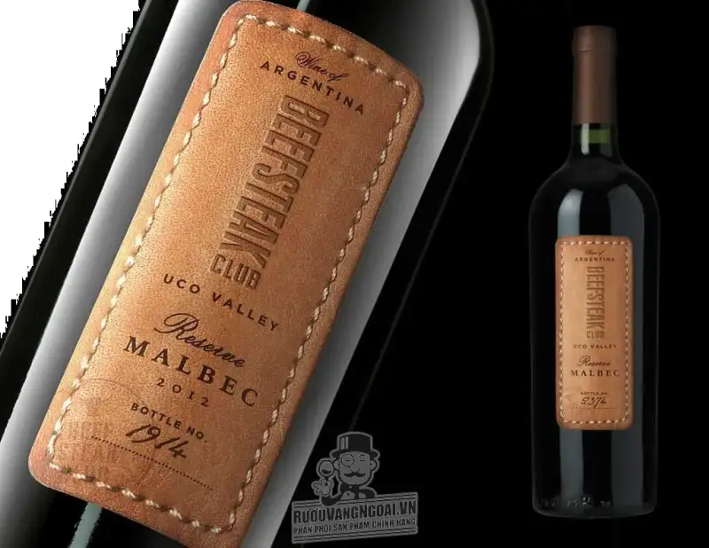 Vang ARGENTINA BEEFSTEAK CLUB UCO VALLEY RESERVE MALBEC