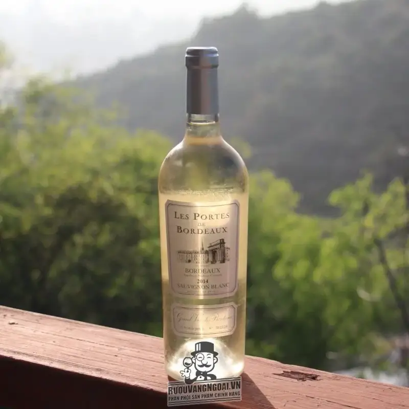 Vang Pháp Les Portes De Bordeaux Sauvignon Blanc