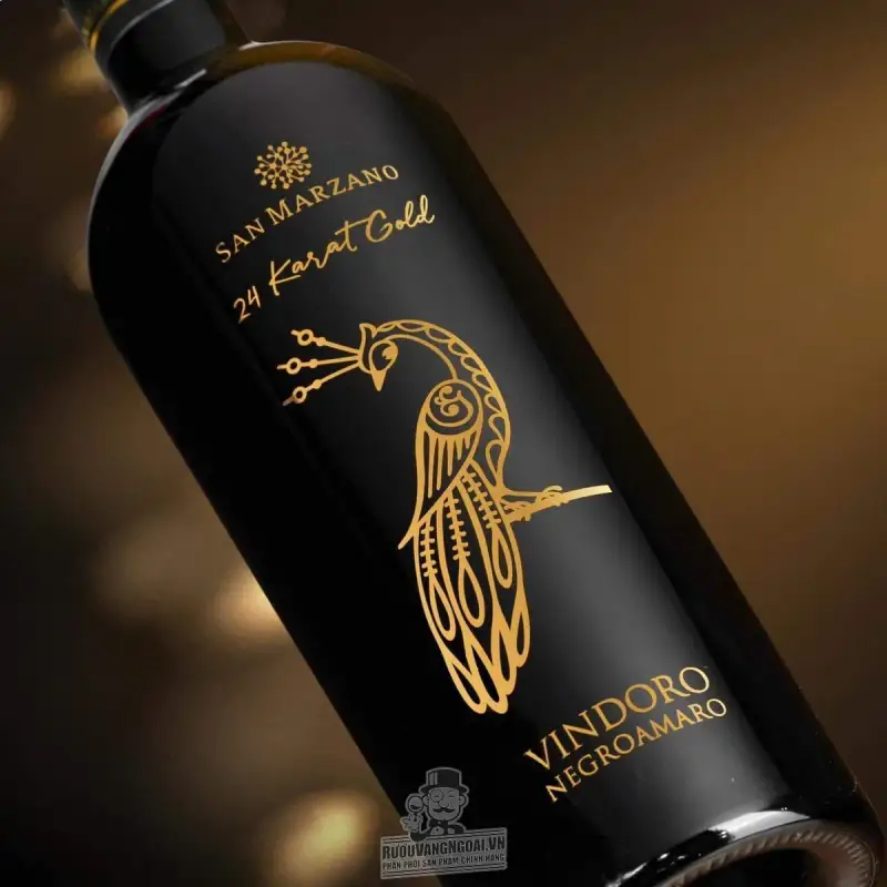 Giá vang y vindoro karat gold negroamaro dang cap