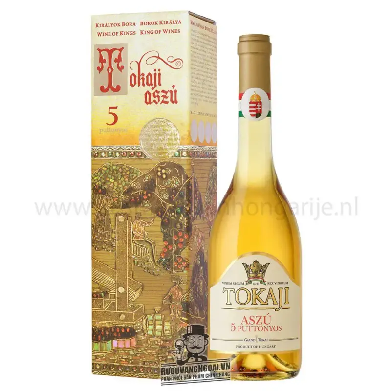 Rượu Vang Tokaji Aszú 5 Puttonyos uống ngon