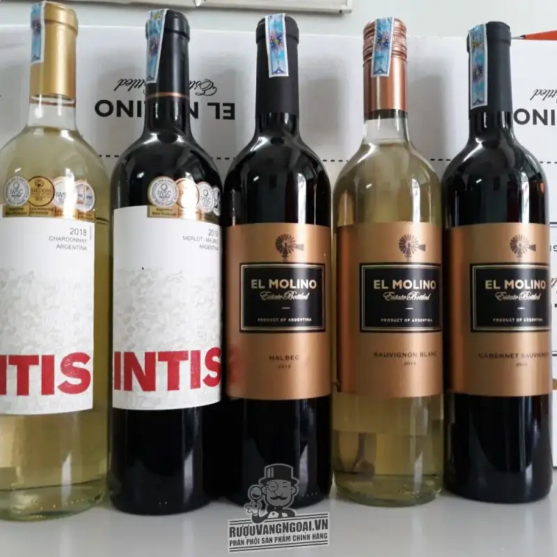 Vang ARGENTINA INTIS MERLOT MALBEC