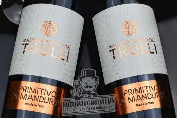 Vang Ý TRULLI PRIMITIVO DI MANDURIA