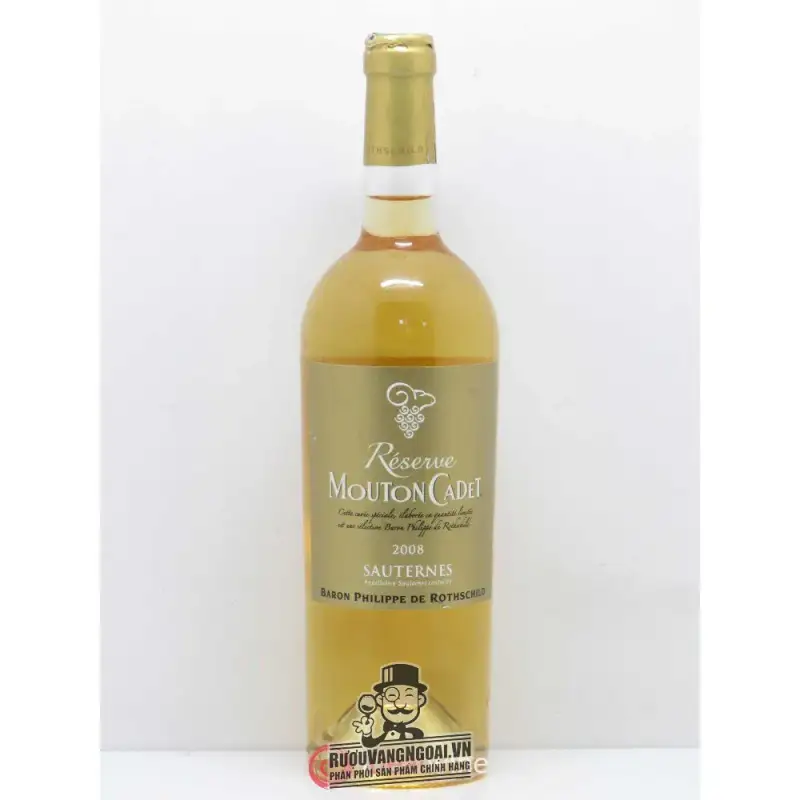 Vang Pháp Mouton Cadet Reserve Sauternes thượng hạng