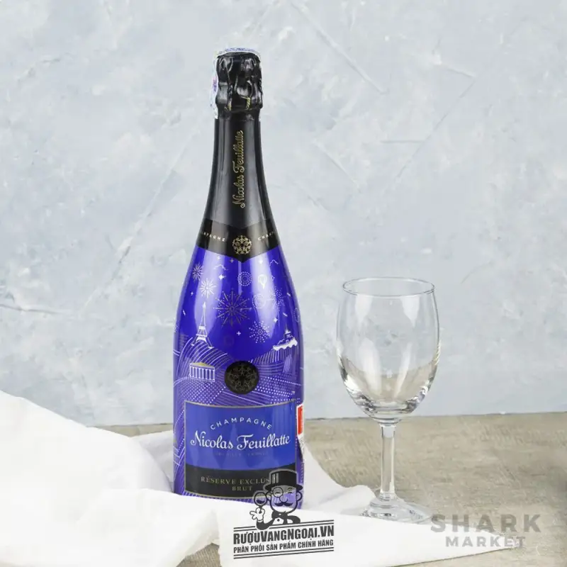 Rượu Champagne Nicolas Feuillatte Reserve Exclusive Brut thượng hạng