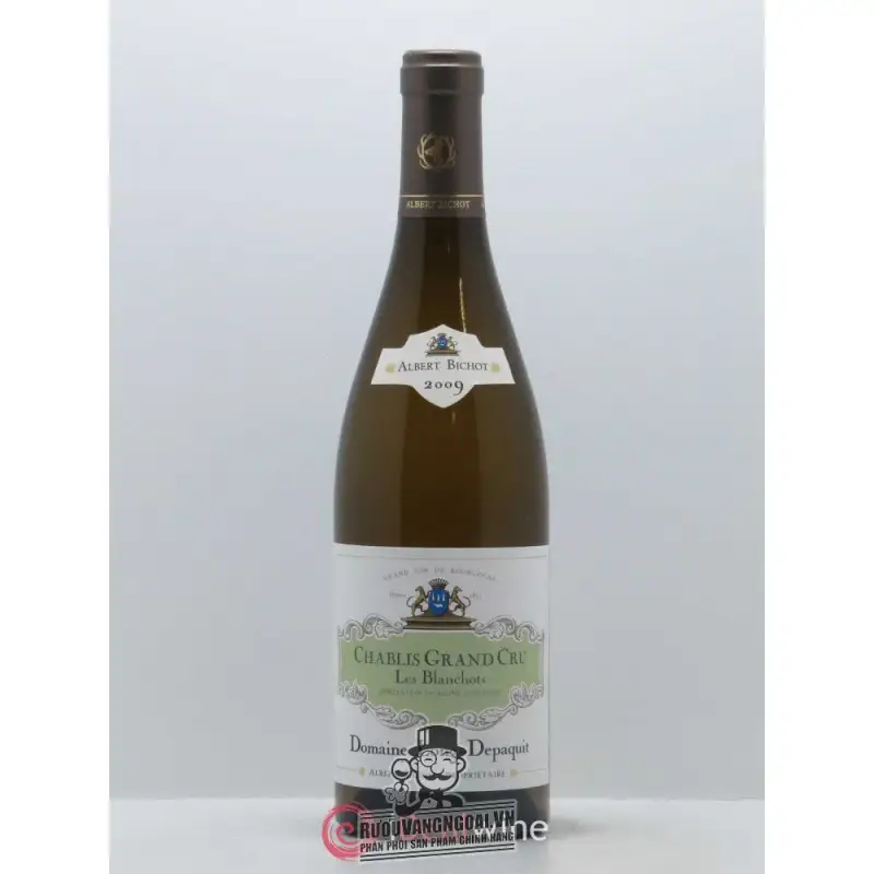Vang Pháp Chablis Grand Cru Les Blanchots Domaine Long-Depaquit Albert Bichot cao cấp