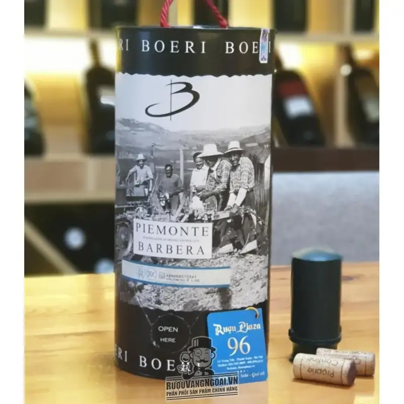 Vang Bịch Ý BOERI PIEMONTE BARBERA 3L