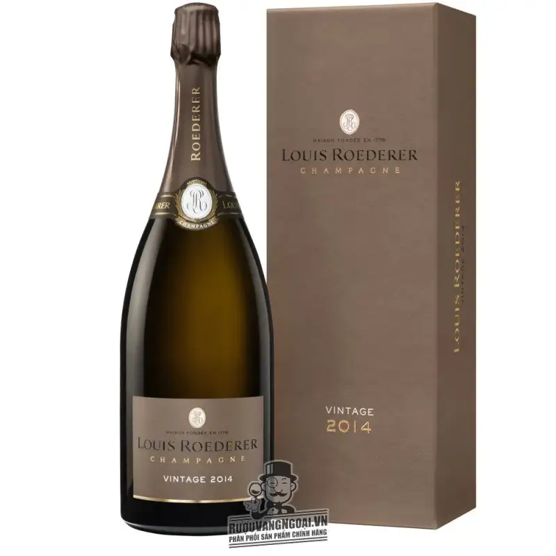 Rượu sâm banh Louis Roederer Vintage uống ngon