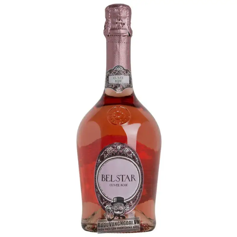 Vang Ý Belstar Prosecco Bisol Cuvee Rose Brut Veneto