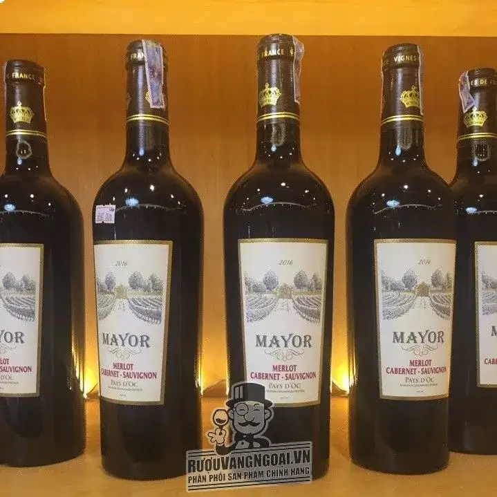 Vang Pháp Mayor Merlot Cabernet Sauvignon 2016