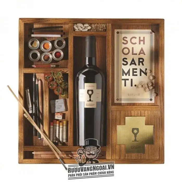 Rượu vang Ý Chén Thánh 18 độ Diciotto Primitivo Salento Schola Sarmenti