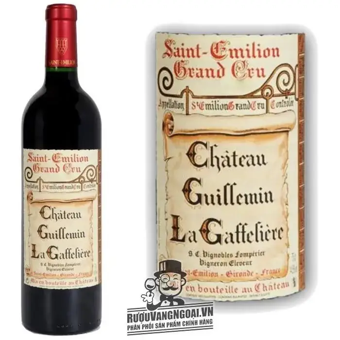 Vang Pháp Chateau Guillemin La Gaffeliere Saint Emilion Grand Cru