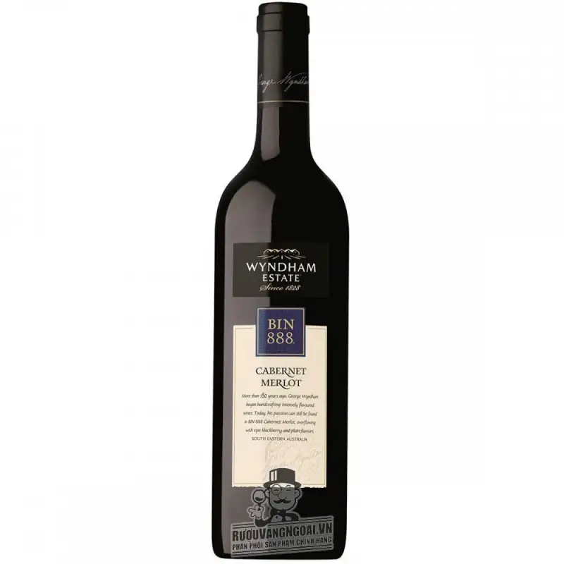 Rượu vang Bin 888 Wyndham Cabernet Merlot Uống ngon