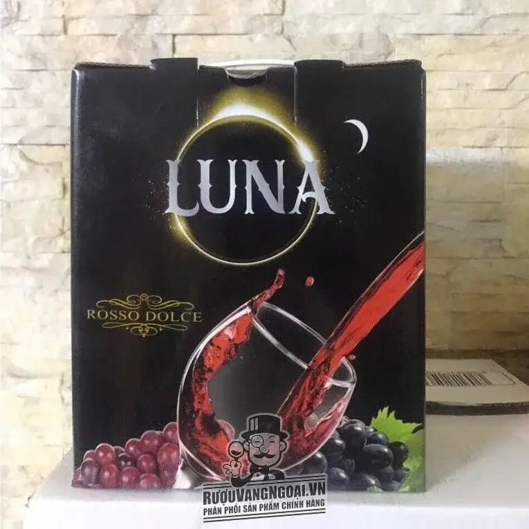 Rượu Vang Bịch Ý LUNA ROSSO DOLCE 3L Bán Rẻ Nhất