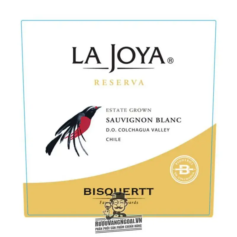 Vang Chile La Joya Reserva Sauvignon Blanc Bisquertt Cao cấp