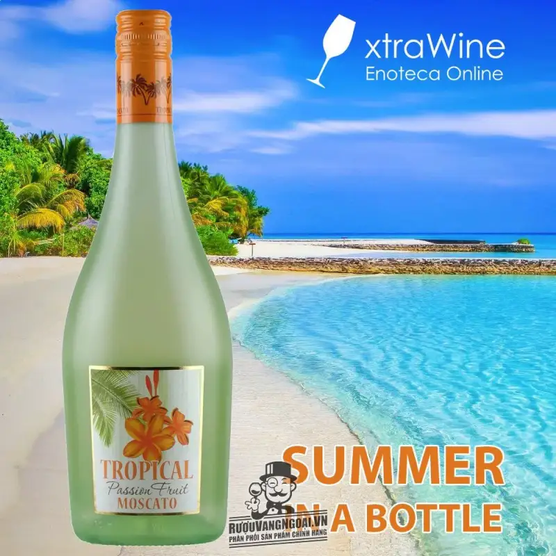 Mua vang y tropical mango moscato piemonte giá rẻ tại Sài Gòn