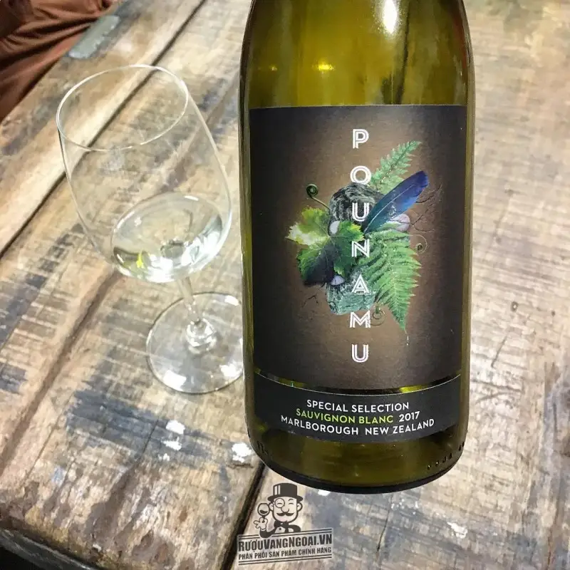 Vang New Zealand POUNAMU Sauvignon Blanc