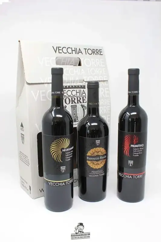 Vang Ý Vecchia Torre Negroamaro