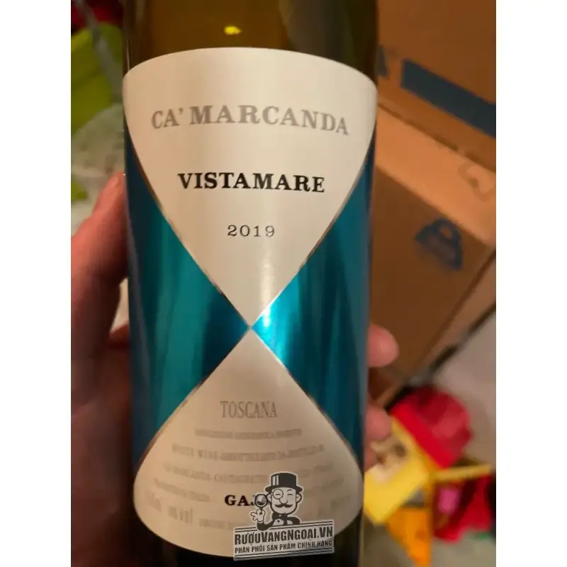 Vang Ý Vistamare Ca’marcanda Gaja Toscana IGT