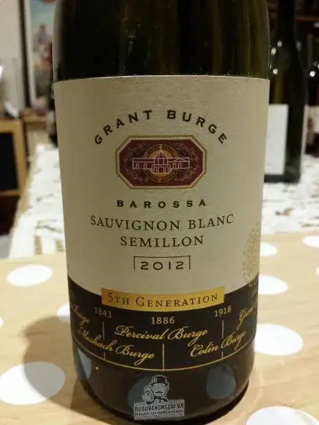 Rượu vang Grant Burge 5th Generation Barossa (Red - White)