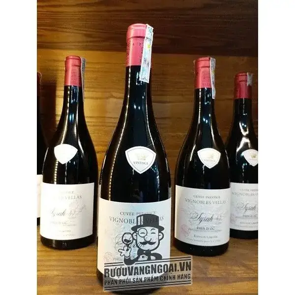 Vang Pháp VIGNOBLES VELLAS SYRAH 47 CUVEE PRESTIGE PAYS D‘OC