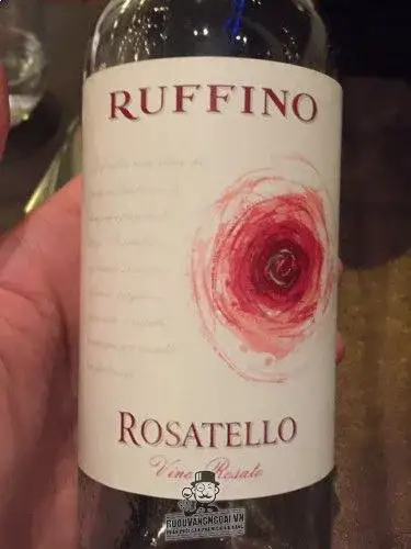 Vang Ý Ruffino Rosatello Rosato