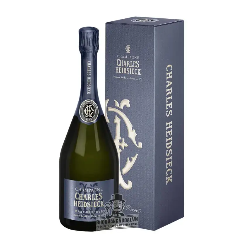 champagne phap charles heidsieck brut rose reserve giá bao nhiêu