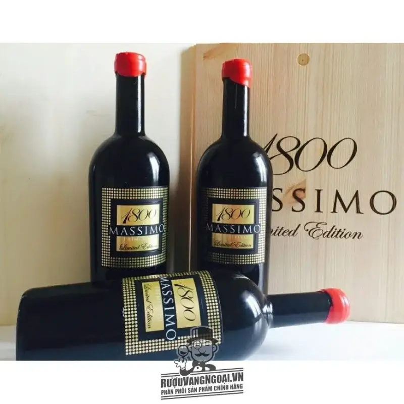 Rượu Vang Ý 1800 MASSIMO PRIMITIVO