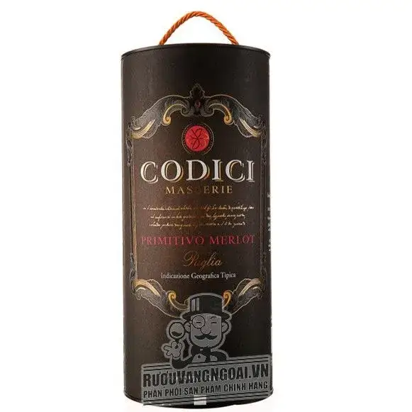 Vang Bịch Ý CODICI PRIMITIVO MERLOT 3L