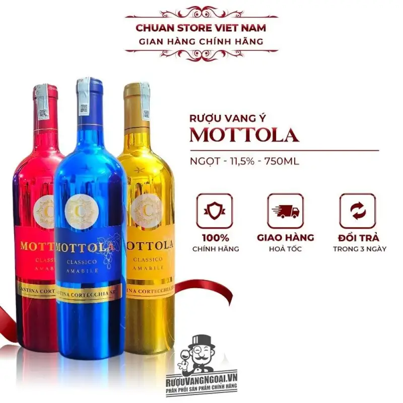 Mua ruou vang mottola amabile classico giá rẻ tại Sài Gòn