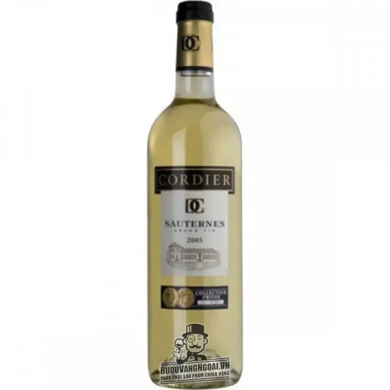 Vang Pháp Collection Privee Cordier Sauternes