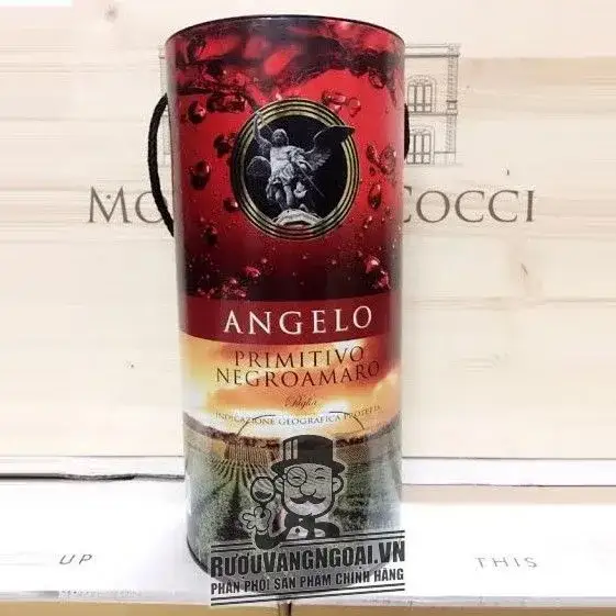 Rượu vang bịch Ý Angelo Primitivo Negroamaro 3 lít