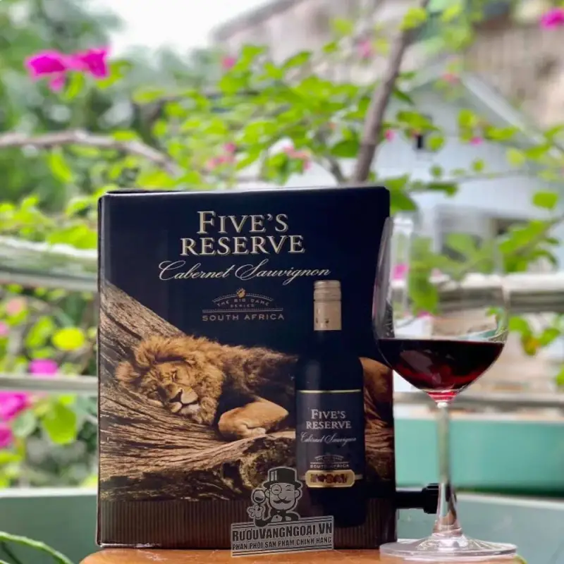 vang bich fives reserve do south africa l giá bao nhiêu