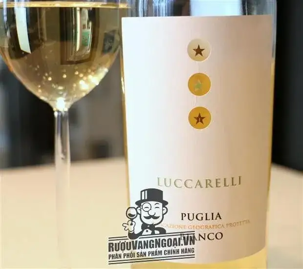 Vang ý Luccarelli Bianco Puglia