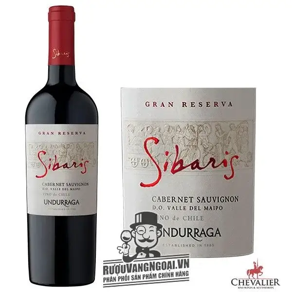Vang Chile UNDURRAGA SIBARIS Cabernet Sauvignon