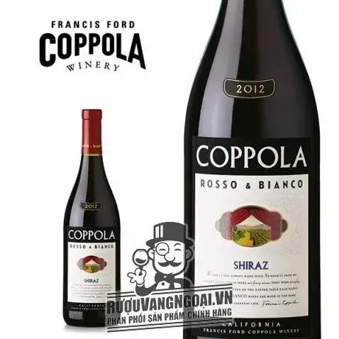 Rượu Vang Mỹ COPPOLA ROSSO BIANCO SHIRAZ