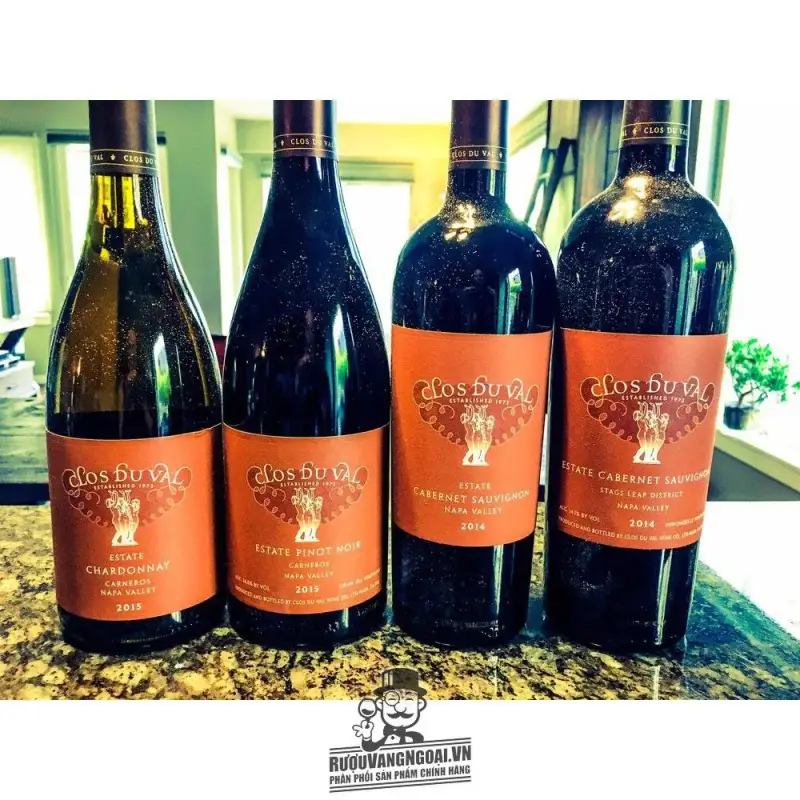 Vang Mỹ Clos du Val Chardonnay Carneros Napa Valley