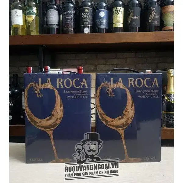 Rượu Vang trắng La Roca Sauvignon Blanc bịch 3L